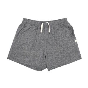 Vuori Boyfriend Shorts Women's Size XS HeatherGray Dreamknit 3.5" Inseam Raw Hem